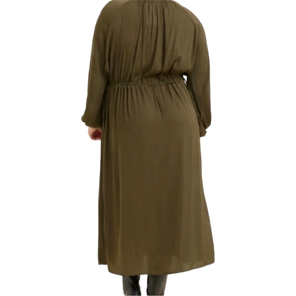 NWOT Modern Citizen Cypress Green Magdalena Dress Size 1X - Picture 3 of 4